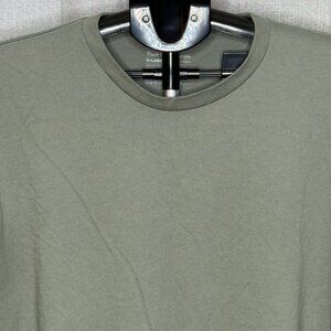 Fresh Clean Threads - Men's Short Sleeve Sage Green Shirt - Size XL